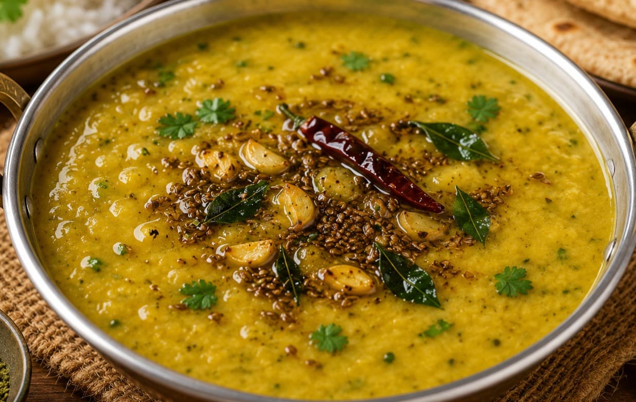 Shigru Infused Dal Tadka – Healthy Moringa Dal Recipe